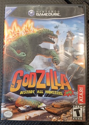 Godzilla: Destroy All Monsters Melee ( GameCube) CIB, Complete, Mint!-image