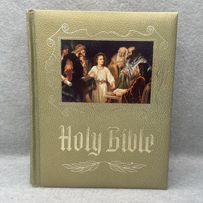 Holy Bible Heirloom Master Reference Edition King James Version Red Letter 1964-image