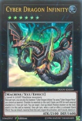 Yugioh-Cyber Dragon Infinity-Ultra Rare-1st Edition-DUOV EN059 (NM)-image