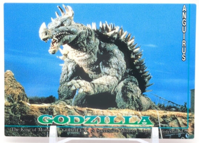 Anguirus #43 Godzilla trading collection Card Amada Movie 1995 TCG Japan-image