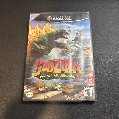 Godzilla: Destroy All Monsters Melee (Nintendo GameCube) No Manual Tested -image