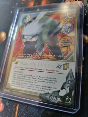 Kakashi Hatake PR 052 Shonen Jump Championship Mint is Used Holo Foil Shiny-image