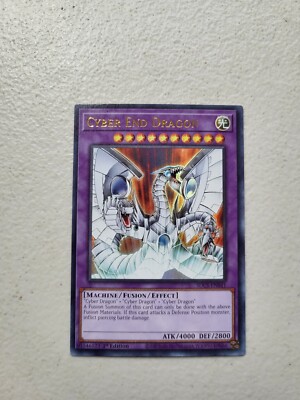 1x Yugioh Cyber End Dragon SDCS-EN041 Ultra Rare 1st Ed LP Free Shipping-image