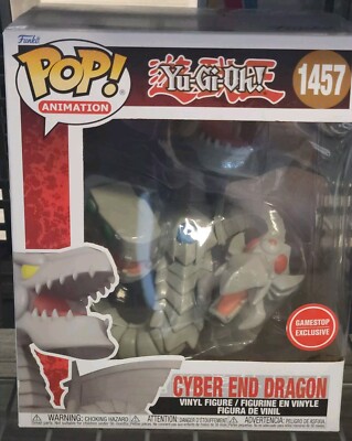 Funko PoP! Animation Yu-Gi-Oh! Cyber End Dragon #1457 GS Exclusive In HAND-image