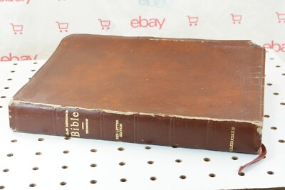 The Thompson Chain Reference Tabs Bible 4th Improved Edition B.B. Kirkbride 1982-image