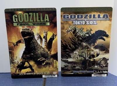 GODZILLA Blockbuster Video Display Cards Shelf Backer 5.5