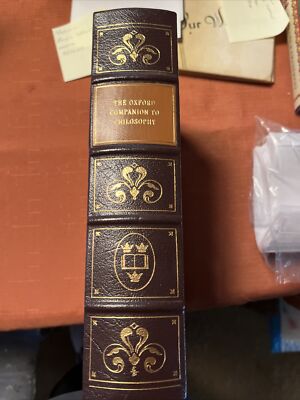The Oxford Companion to Philosophy, Leather Bound, Collector's Edtion-image