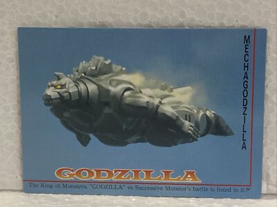 GODZILLA - Trading Card #69 - MECHA GODZILLA - 1995 Amada RARE - Quiz-image