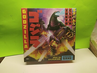 New Funko Godzilla Kaiju Battle Strategy Board Game Age 10+ 2-4 Players-image