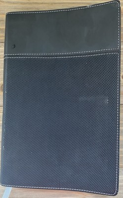 Zondervan NIV Thinned Holy Bible Black Stripped With Stains on Pages-image