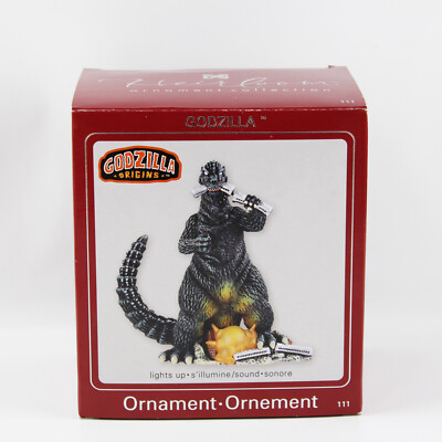 New Heirloom Carlton Cards Godzilla Origins Lights And Sound 111 - Free US Ship!-image