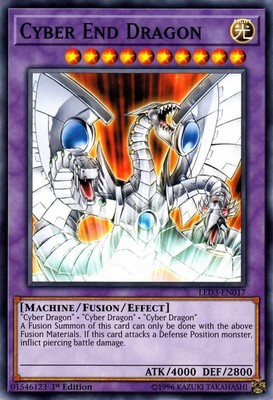 YGO LED3-EN017 Cyber End Dragon LED3-EN017 Yu-gi-oh-image