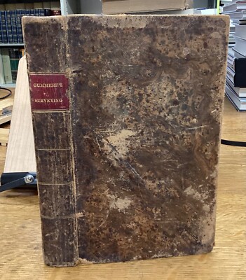 1832 A Treatise on Surveying by John Gummere, A.M, Includes 8 Fold-Out Plates-image