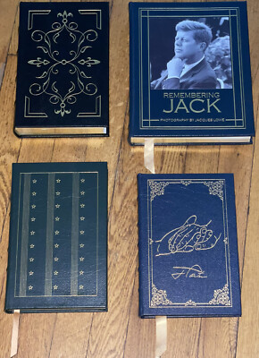 Lot Of 4 Easton Press/Bulfinch Press Leather Bound Books-image