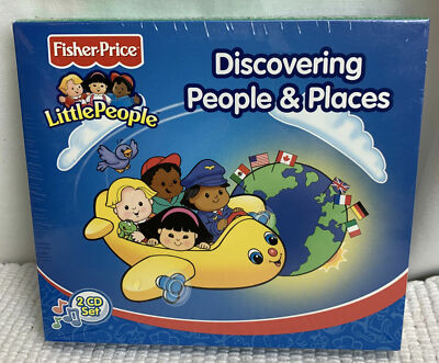 Little People Discovering People & Places by Fisher-Price Cd Set New Free Ship -image