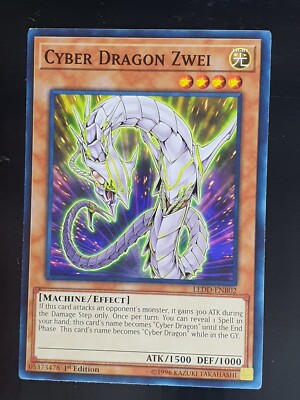 Cyber Dragon Zwei LEDD-ENB02 Common 1st Edition Yugioh Bandai-image