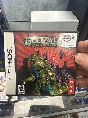 Godzilla Unleashed: Double Smash (Nintendo DS, no game instructions read descrip-image