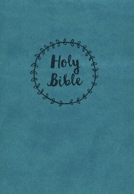 NKJV Reference Compact Bible Old/New Testmt Christ Words Red (Teal Faux Leather)-image