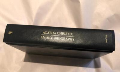 Bantam Agatha Christie An Autobiography Book Hardcover Mystery Collection VGOOD-image