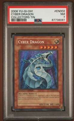 Yu-Gi-Oh! TCG Cyber Dragon 2006 Collector's Tins CT03-EN002 Limited Secret Rare-image
