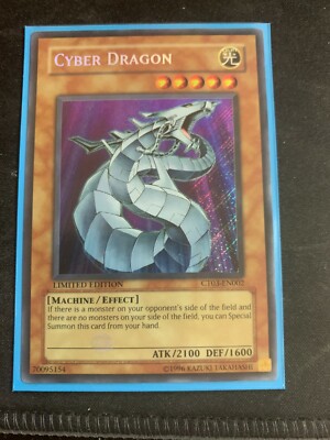 Yu-Gi-Oh Cyber Dragon CT03-EN002 Limited Edition Secret Rare NM-image