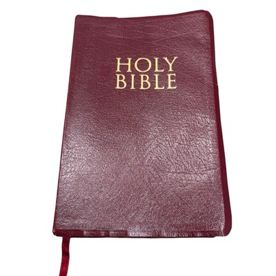 Holy Bible KJV Words Of Christ In red References Concordance Zondervan 1994-image