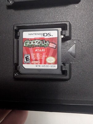 Godzilla Unleashed DS Double Smash Cartridge Only Tested-image