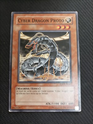 Yu-Gi-Oh Cyber Dragon Proto Card Dp04-fr004-image