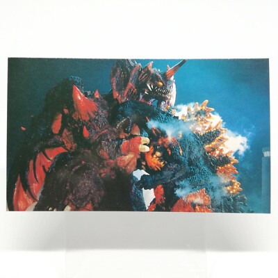 No.82 GodzillaVSDestroyer GOZILLA Card 100 Vol.3 TOHO EIGA 1995 MOVE Japan -image