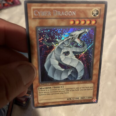 YuGiOh  Cyber Dragon CRV-AE015 Limited Edition Super Rare  English-image