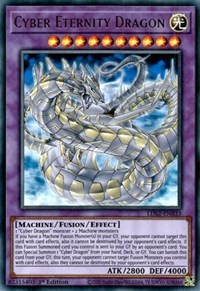 Cyber Eternity Dragon [LDS2-EN033] Ultra Rare Near Mint 1st Edition - Yugioh sin-image