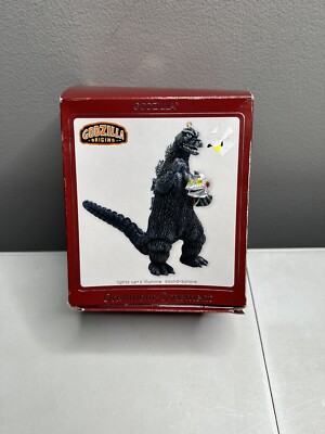 New 2008 Carlton Cards Heirloom Godzilla Origins Ornament Christmas Ornament-image