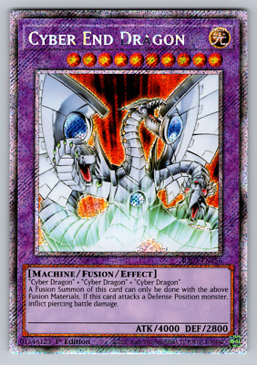 Cyber End Dragon Yugioh RA03-EN156 Platinum Secret Rare PSR NM-image