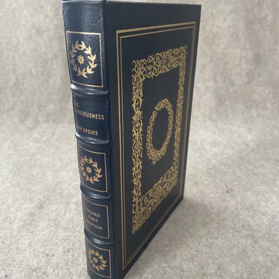 Easton Press Self-Consciousness by John Updike SIGNED 1st Ed NrMINT WI-image