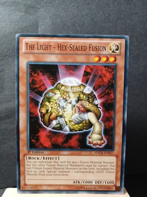 The Light - Hex Sealed Fusion 1st Edition [LP] - Yu-Gi-Oh! SDCR [Common]-image