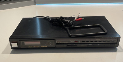 Vintage Fisher Model FM-225A Stereo Synthesizer Tuner - Quartz (Works Good Cond)-image