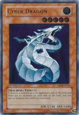 Ultimate Rare - Cyber Dragon - CRV-EN015 PL Cybernetic Revolution Yugioh-image