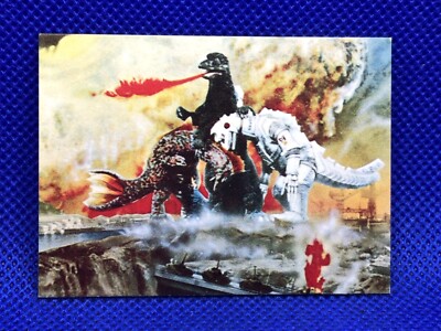 Terror of Mechagodzilla  Mini menko card 2.5 in No.67 TOHO 1970's Japanese F/S-image