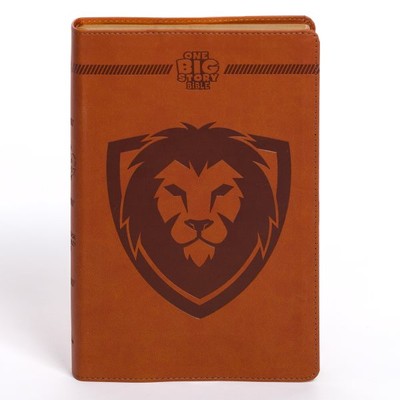 Holy Bible : Christian Standard Bible, Brown, Leathertouch, One Big Story, Co...-image