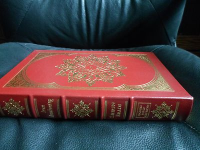 SHIRIN EBADI SIGNED - IRAN AWAKENING - EASTON PRESS LEATHER NEW FIRST ED. NOBEL-image