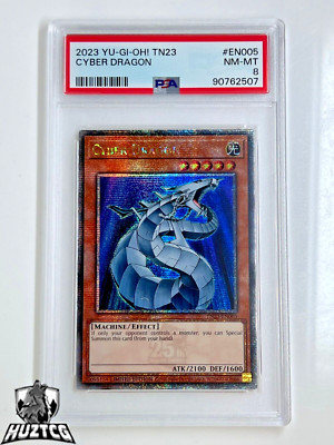 Yugioh - Cyber Dragon - TN23-EN005 - Secret Rare - Limited Edition - PSA 8-image