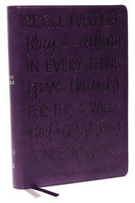 Thomas Nelson KJV Holy Bible: Large Print with 53,000 Cross Refe (Leather Bound)-image