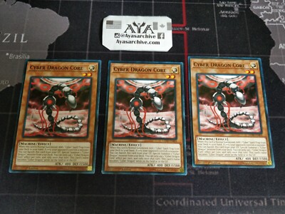 3x Cyber Dragon Core - LEDD-ENB04 - Common - 1st Edition NM/LP - yugioh -image
