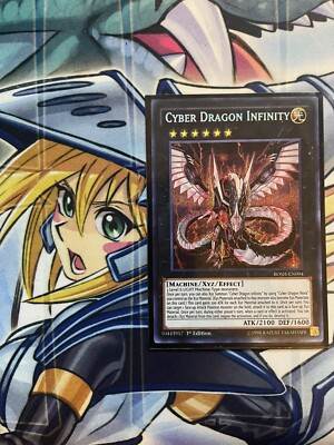 Cyber Dragon Infinity (BOSH-EN094) - Secret Rare - 1st Edition NM/M-image