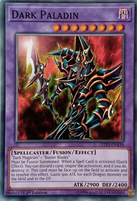 LEDD-ENA34 DARK PALADIN COMMON 1ST EDITION YuGiOh CARD-image