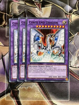 3x Cyber End Dragon - SGX1-ENG21 - Common - NM-image