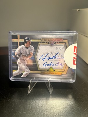 2022 topps five star autograph Hideki Matsui Inscription Signatures ￼ Godzilla!-image