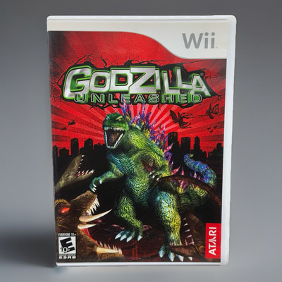 Godzilla Unleashed Nintendo Wii 2006 CIB Complete w/ Manual - MINTY FRESH Clean-image