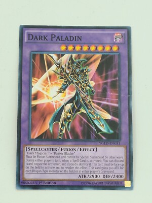 YUGIOH! DARK PALADIN-COMMON-1ST EDITION-YGLD-ENC41-image