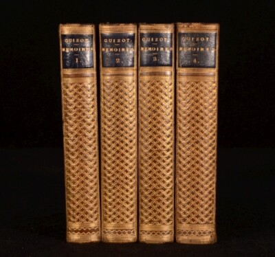 1858-61 4vol Memoires Pour Servir a L'Histoire de Mon Temps Guizot-image